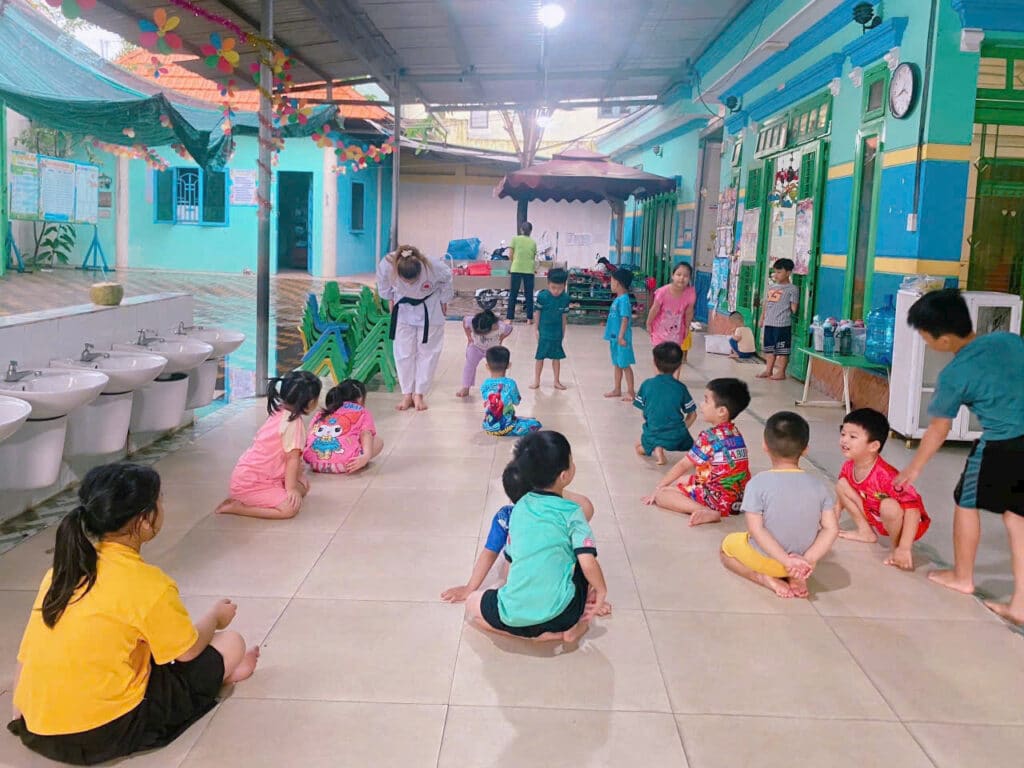 Khóa Chiêu Sinh Học Võ Karatedo Cho Khối Mầm Non