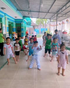 Khóa Chiêu Sinh Học Võ Karatedo Cho Khối Mầm Non