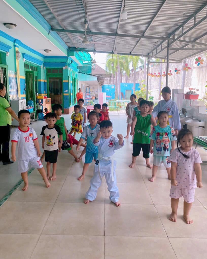 Khóa Chiêu Sinh Học Võ Karatedo Cho Khối Mầm Non